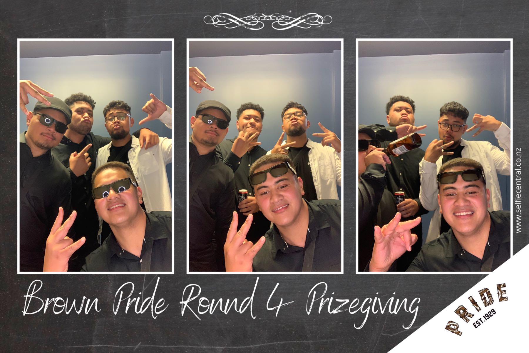 Brown Pride Round 4 Prize Giving | View more photos from the event at gallery.photobooth.co.nz/u/SelfieCentral/Brown-Pride-Round-4-Prize-Giving